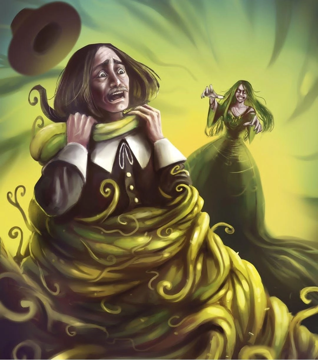Ilustración de la baraja caballero libreta